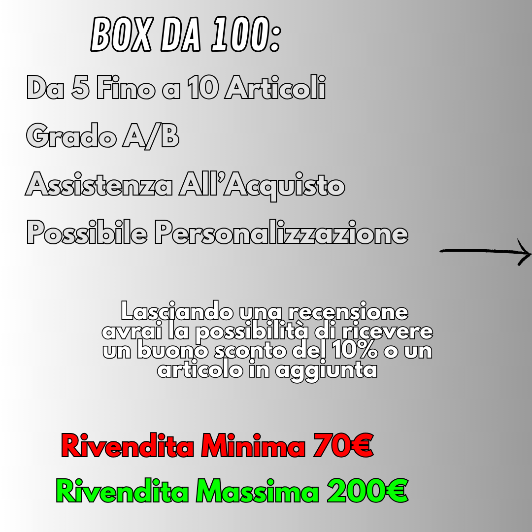 BOX DA 100 "MIX BRAND"